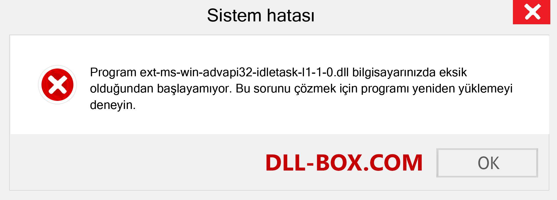 ext-ms-win-advapi32-idletask-l1-1-0.dll dosyası eksik mi? Windows 7, 8, 10 için İndirin - Windows'ta ext-ms-win-advapi32-idletask-l1-1-0 dll Eksik Hatasını Düzeltin, fotoğraflar, resimler